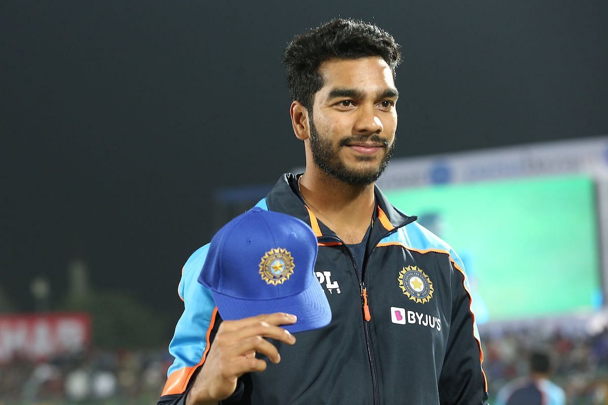 Venkatesh Iyer made his India debut in Jaipur on November 17